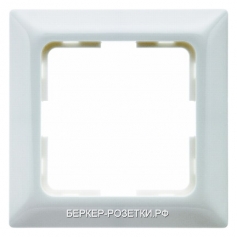 Berker Рамкa цвет: полярная белезна, с блеском Modul 2