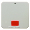 Berker Клавиша с красной линзой и надписью "0" цвет: белый, с блеском Влагозащищенный скрытый монтаж
