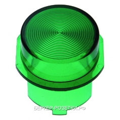 Berker Крышка для нажимных кнопок и светового сигнала Е10 поверхность: зеленая, прозрачная Комплекту