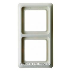 Berker Рамка с уплотнением цвет: белый, с блеском Влагозащищенный скрытый монтаж IP44