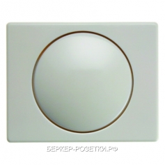 Светорегулятор 1-10В для люминесцентных ламп, цвет Белый, с блеском, Berker Arsys