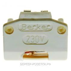 Berker Элемент подсветки для поворотного выключателя цвет: белый ISO-Panzer IP66