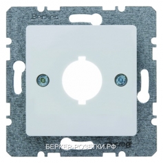 Berker Центральная плата для сигнальных и контрольных устройств; Ш 18,8 мм цвет: полярная белезна, м