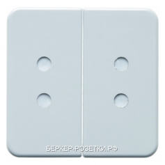 Berker Прикручивающиеся клавиши цвет: полярная белезна, с блеском Влагозащищенный скрытый монтаж IP4