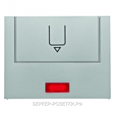 Berker Hакладка карточного выключателя для гостиниц с оттиском и красной линзой