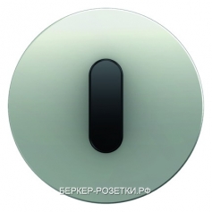Berker Накладка с ручкой для поворотных переключателей, Berker R.Classic, алюминий цвет: черный
