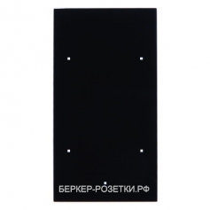 Berker Стеклянный сенсор 2-канальный Стекло, цвет: черный Berker TS Sensor