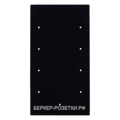 Berker Стеклянный сенсор 4-канальный Стекло, цвет: черный Berker TS Sensor