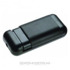 Berker Шнуровой трансформатор с диммером, 20-105 Вт цвет: черный Домашняя электроника