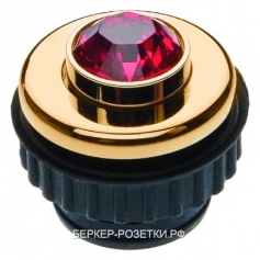 Berker Нажимная кнопка Siam цвет: золотой Berker TS Crystal
