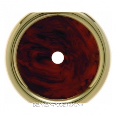 Berker Декоративная промежуточная накладка для поворотных выключателей/кнопок цвет: коричневый Palaz