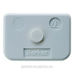Berker Ввод для провода цвет: светло-серый Aquatec IP44
