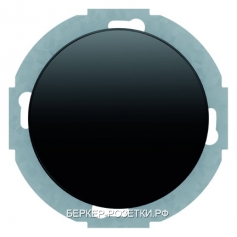 Berker Универсальный поворотный диммер, цвет черный R.Classc 