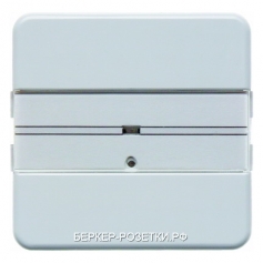 Berker Клавишный сенсор с полем для надписей, 1-канальный цвет: полярная белезна, с блеском Modul 2