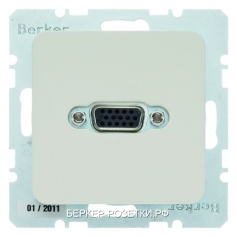 Berker BMO VGA  M2 цвет: белый