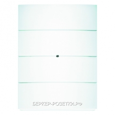 Berker Клавишный сенсор световых сцен "Комфорт", 8-канальный цвет: полярная белезна, матовый B.IQ