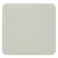 Выключатель 1-клавишный перекрестный (с трех мест), цвет Белый, с блеском, Berker MODUL 2