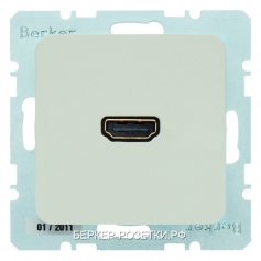 Berker BMO HDMI-CABLE M2 цвет: белый